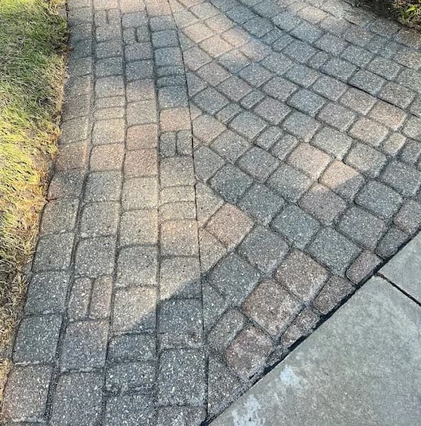 Brick paver cleaning polymeric sand after - Rochester Hills MI